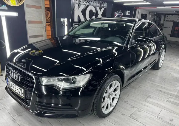 samochody osobowe Audi A6 cena 55900 przebieg: 289400, rok produkcji 2012 z Olsztyn